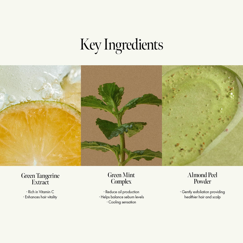 ANILLO Almond powder close-up for exfoliating scalp peel.