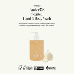 ANILLO Amber528 lather highlights gentle cleansing and moisturizing effect.