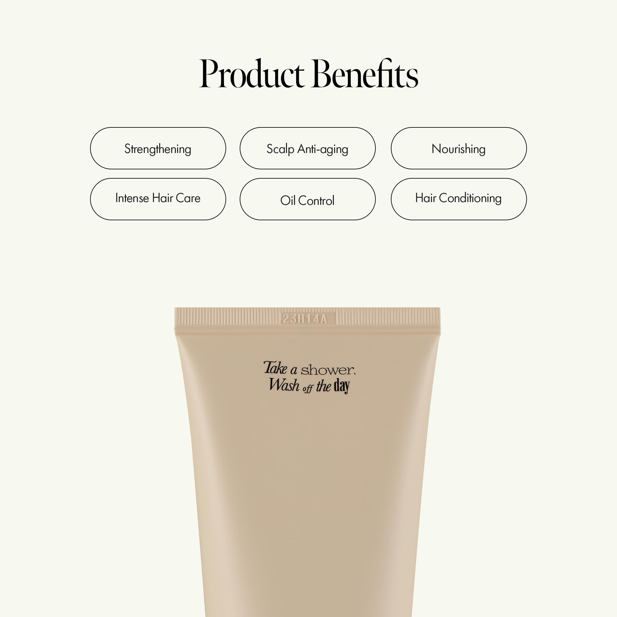 ANILLO product on sink for weekly scalp treatments.