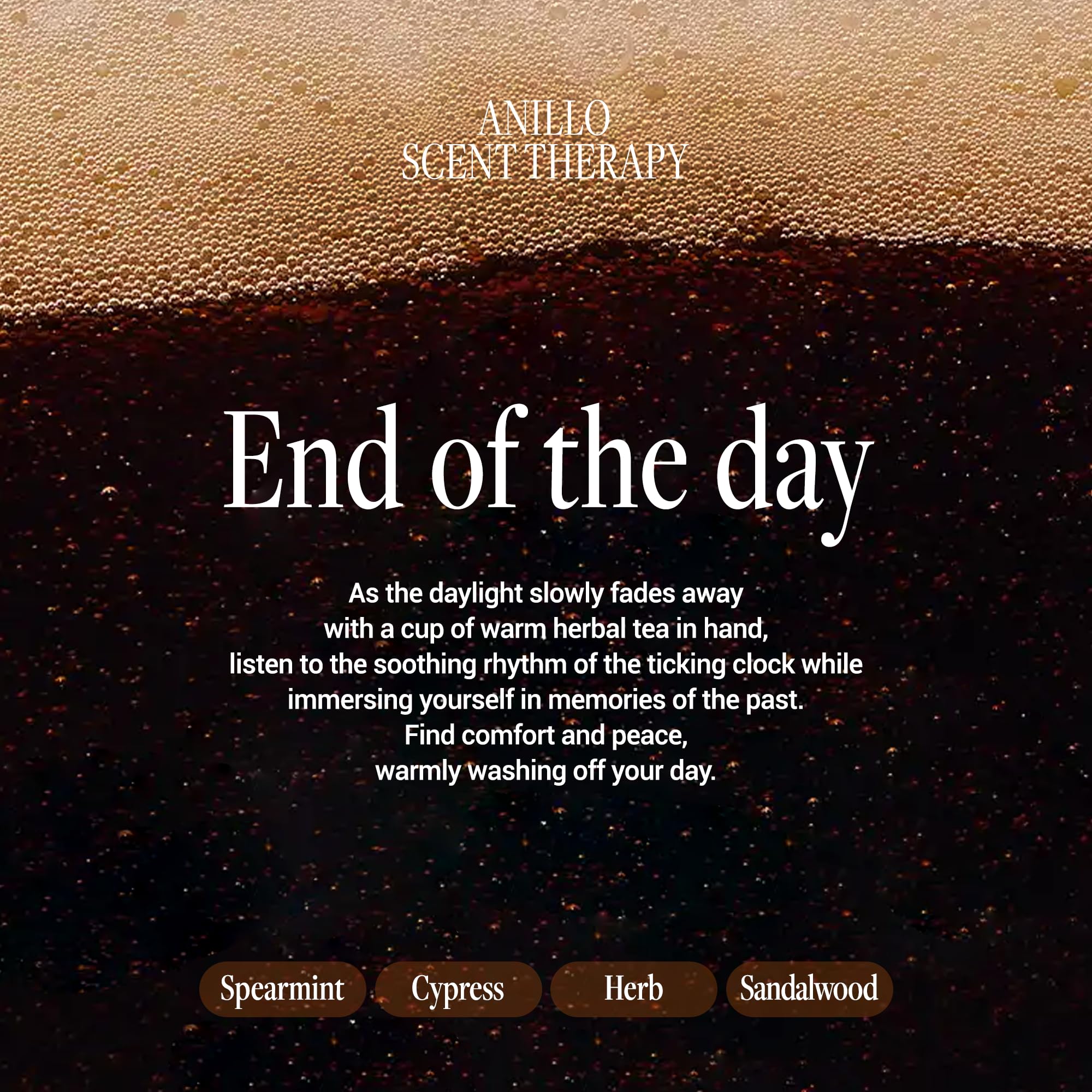 ANILLO Dark Beer Biome Hair Essence bottle close-up highlighting nourishing formula