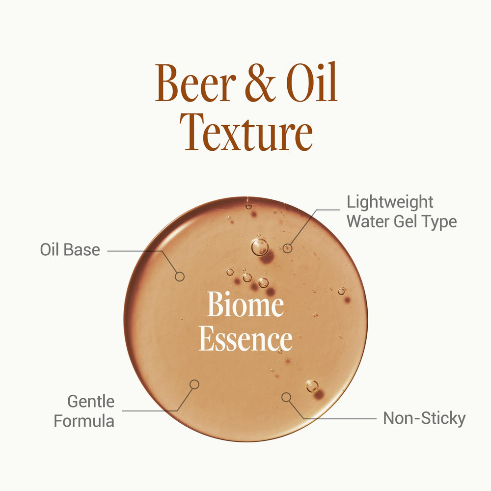 ANILLO Dark Beer Biome Hair Essence packaging emphasizes sustainable design