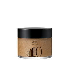 ANILLO Fig Whisky Scrub jar front—premium vegan exfoliant for radiant skin.