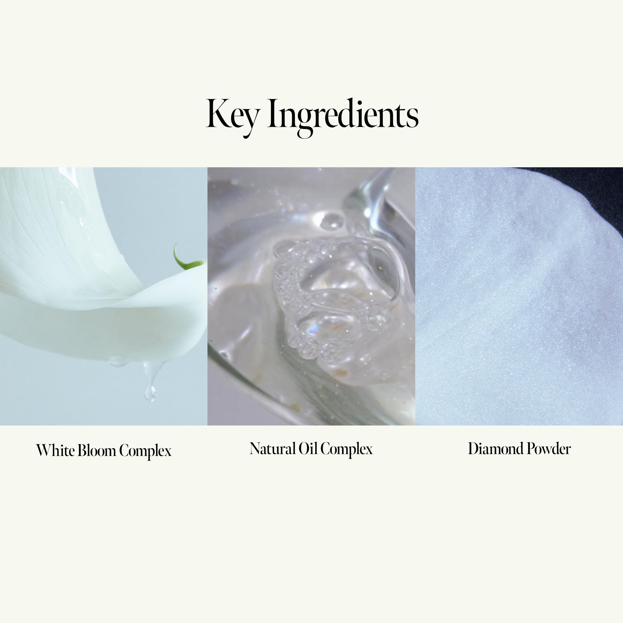 ANILLO Gardenia Veil gloss close-up highlights pearl-like shine on smooth, hydrated strands.