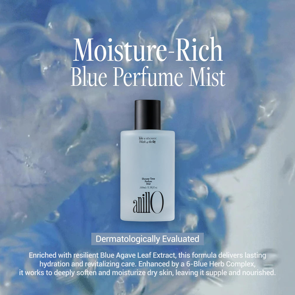 ANILLO Shower Time Parfum Mist on skin provides light hydration
