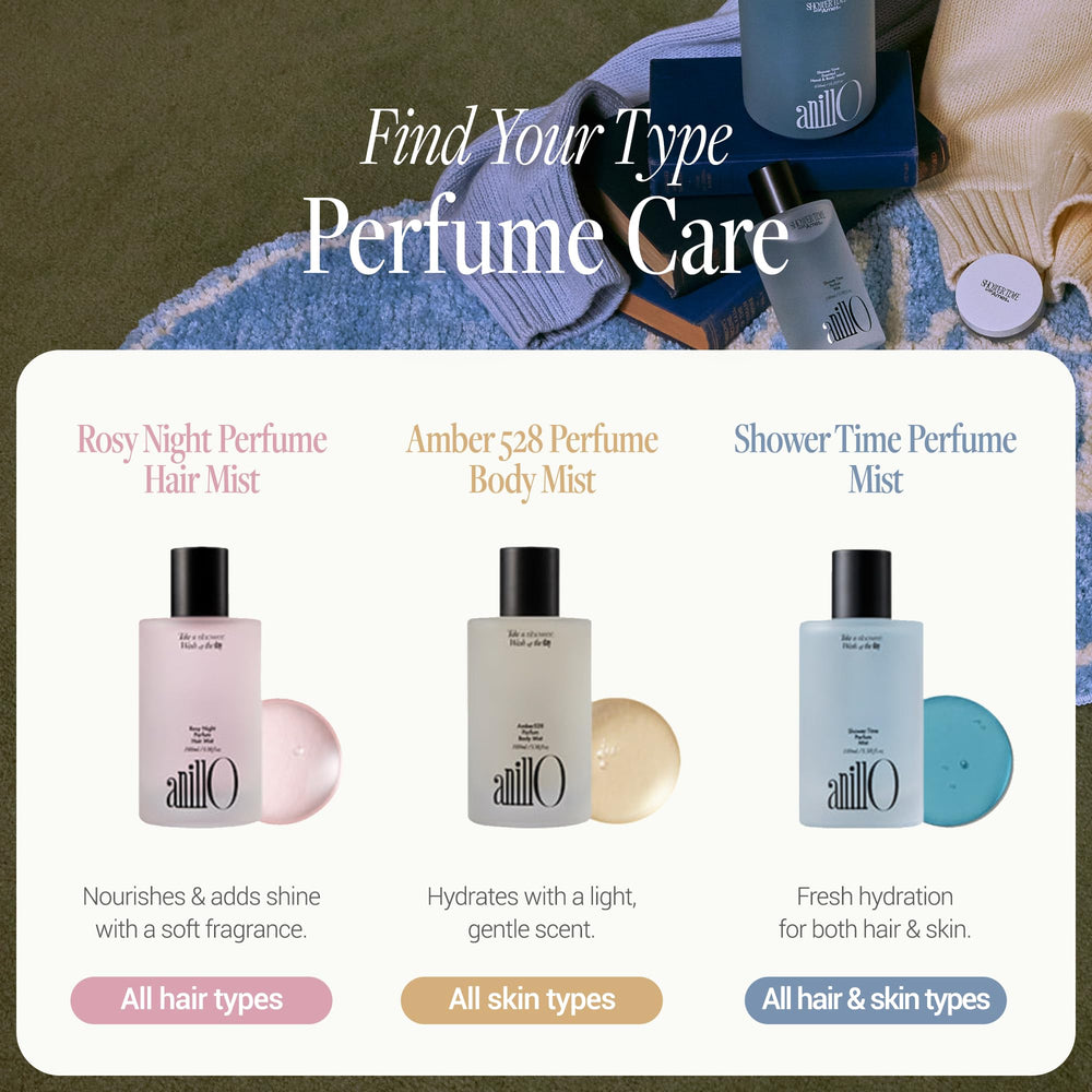 ANILLO Shower Time Parfum Mist spaces spray for a light room scent