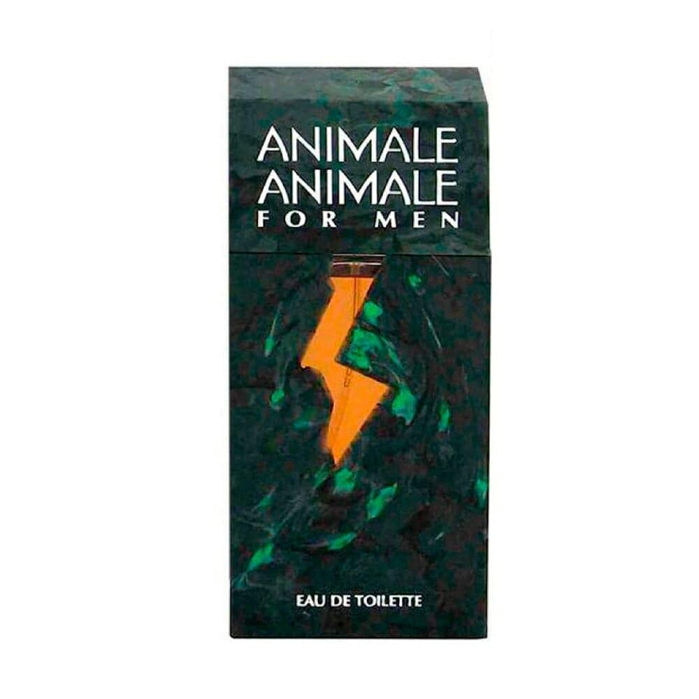 Animale Eau de Toilette bottle on dresser, versatile for events