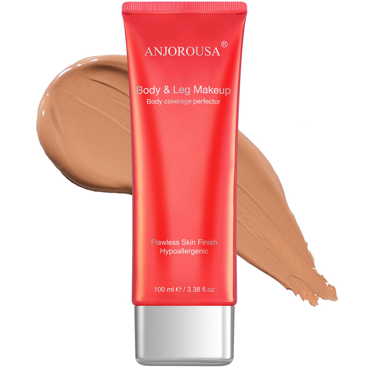 ANJOROUSA Body Coverage Perfector bronze packaging for seamless shade matching
