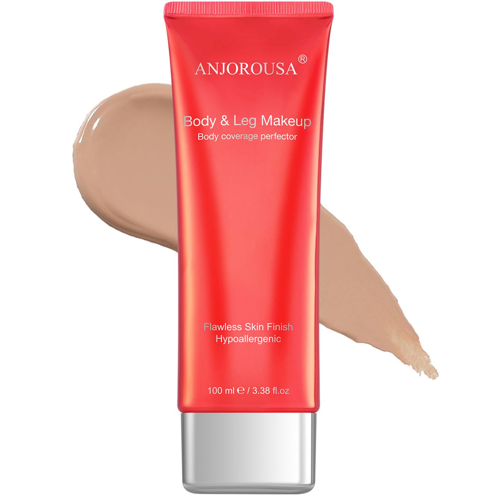ANJOROUSA Body Coverage Perfector tattoo concealment for even tone and long wear.