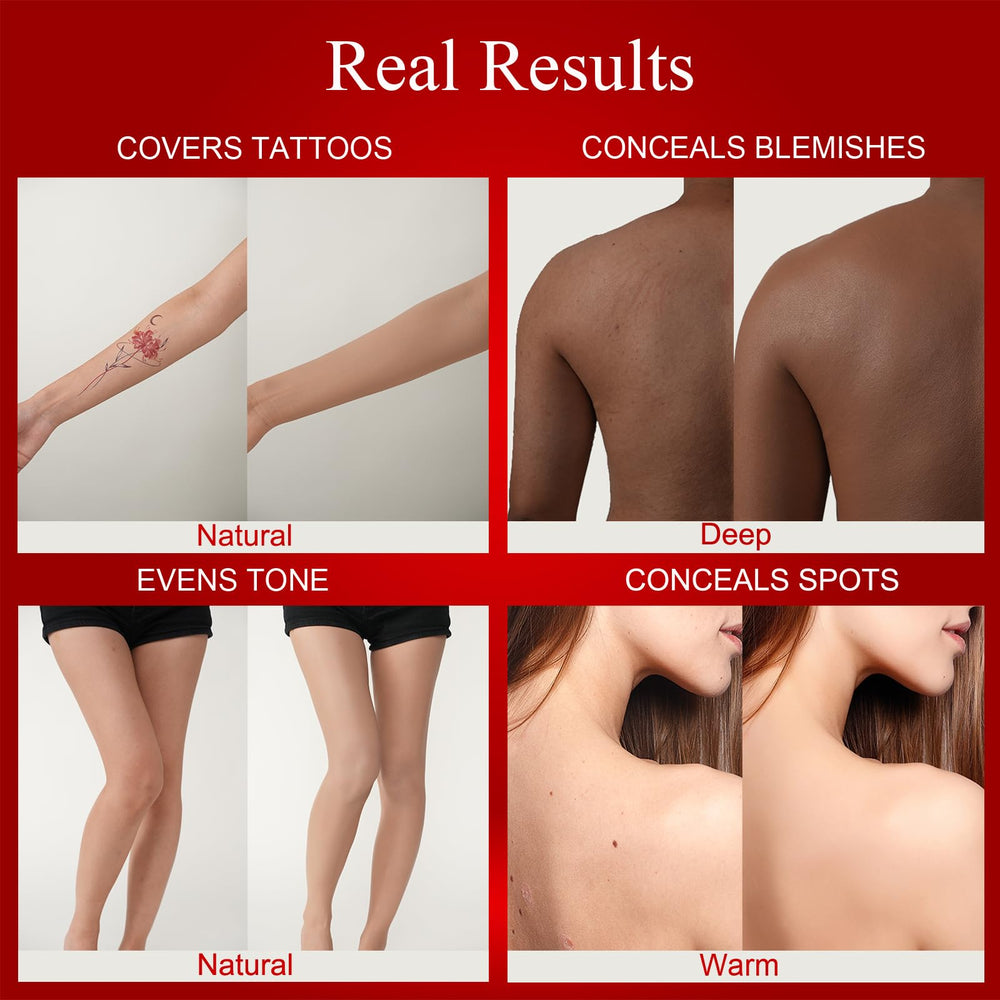 ANJOROUSA Body Coverage Perfector moves with your skin for natural, flexible coverage.