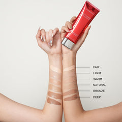 AnjoroUSA Waterproof leg and body makeup provides transfer-resistant coverage all day.