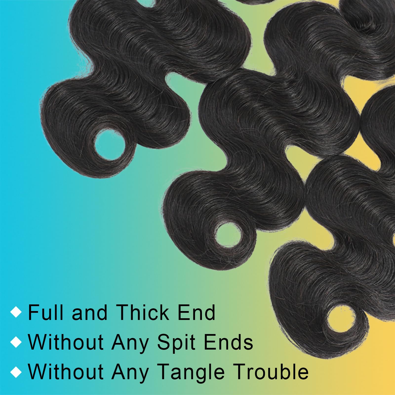 AnJudyReid 12A body wave bundle tight cuticle for tangle-free wear
