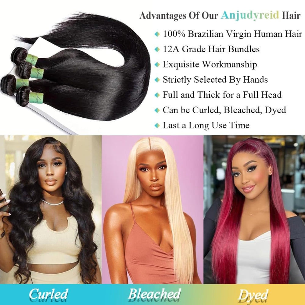 AnJudyReid heat-styling friendly straight hair shows curling and straightening flexibility.