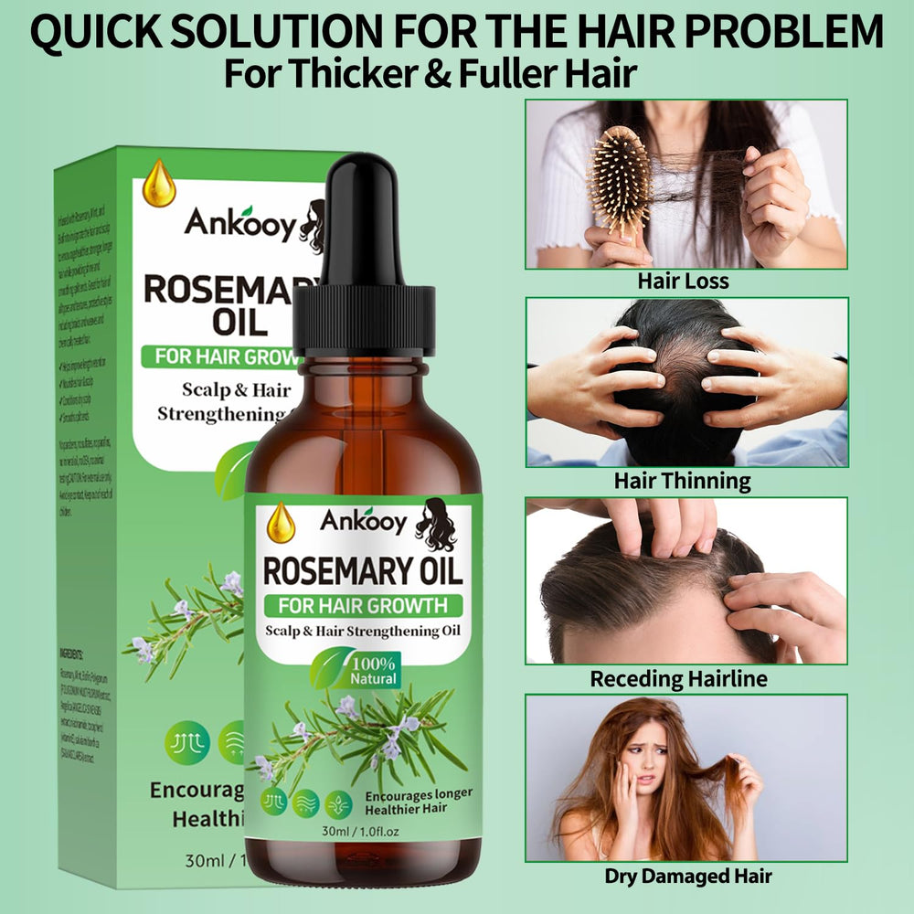 ANKOOOY rosemary oil 2-pack-box highlights value and convenience for care.