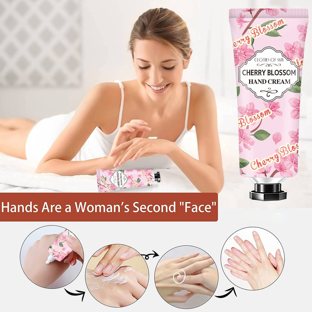 ANKOOY Gift-ready display of hand cream set for gifting occasions.