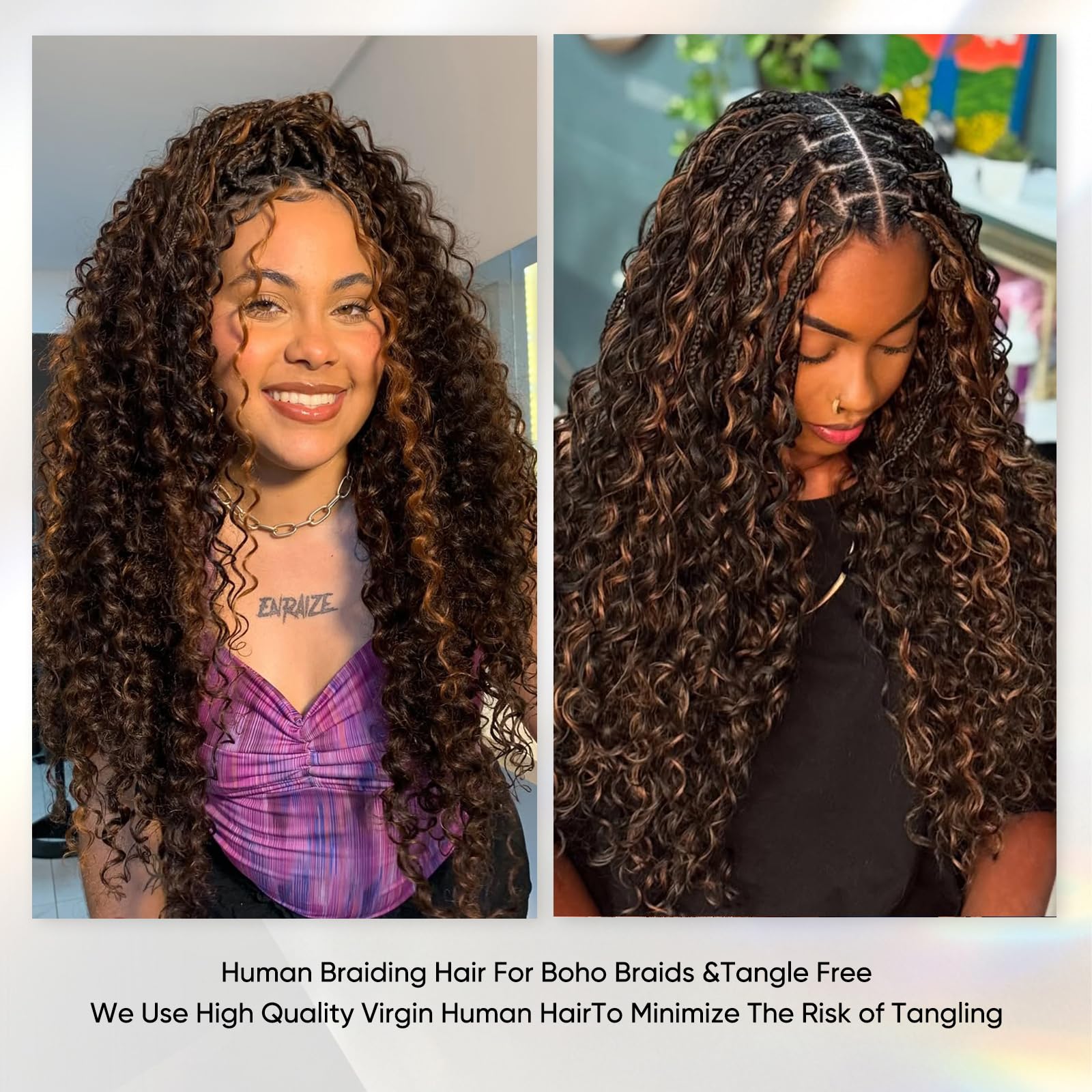 Anmanbeauty easy braiding hair requires no professional skills for chic styles.