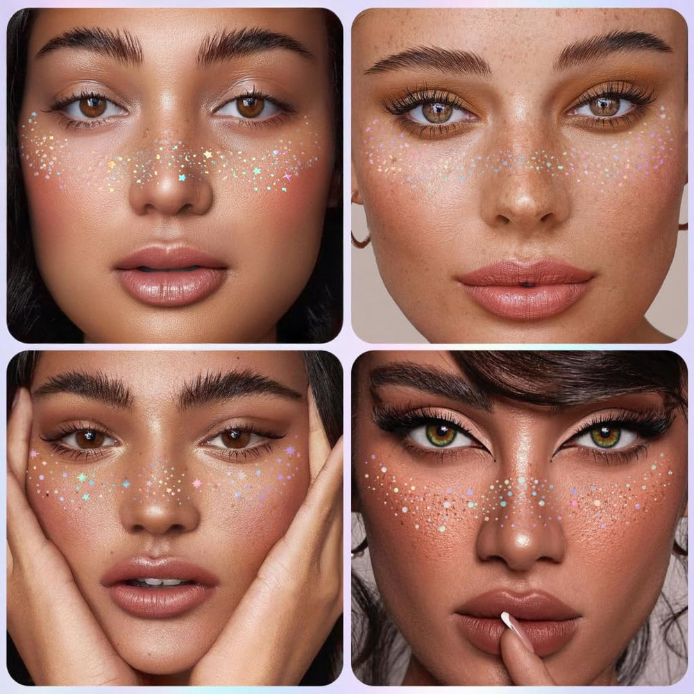 Anmubag Glitter Freckles Pride rainbow packaging for festival vibes