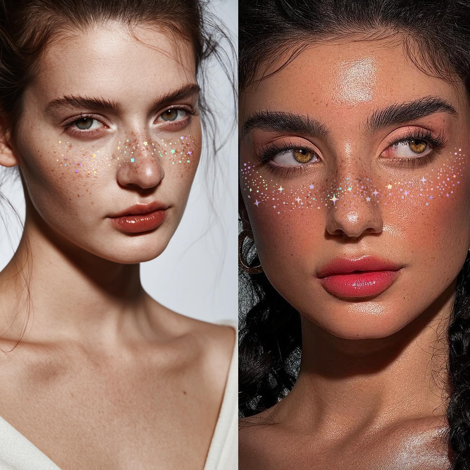 Anmubag Glitter Freckles waterproof multichrome glitter for mermaid-inspired looks