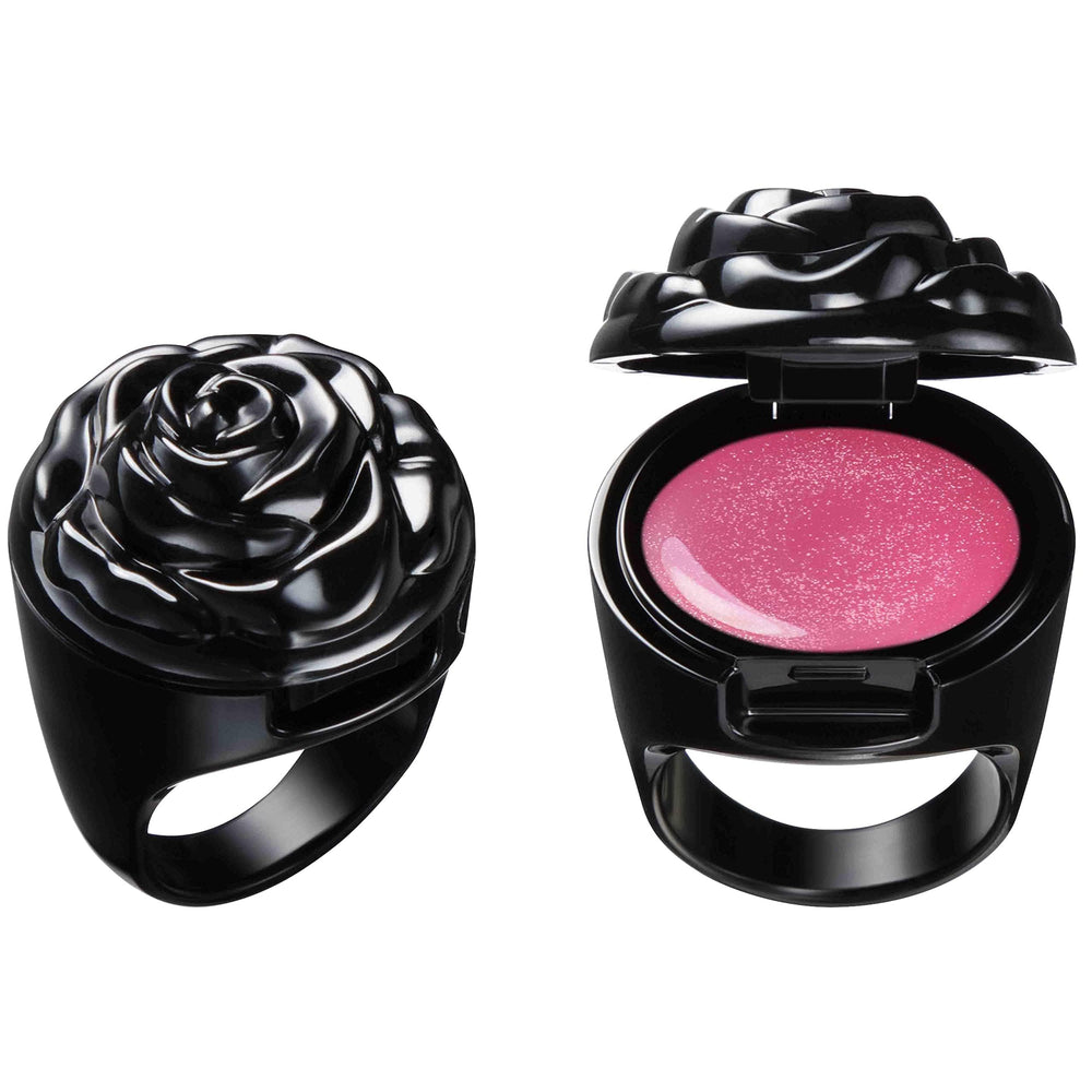 ANNA SUI Ring Rouge in Dreamy Charm Pink provides luminous gloss for a chic lip accessory