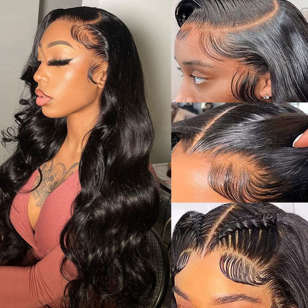 ANNELBEL 13x6 lace front wig body wave for natural parting