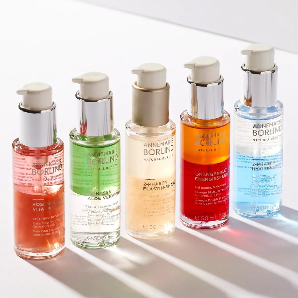 ANNEMARIE BÖRLIND Facial skincare application morning and evening on clean skin
