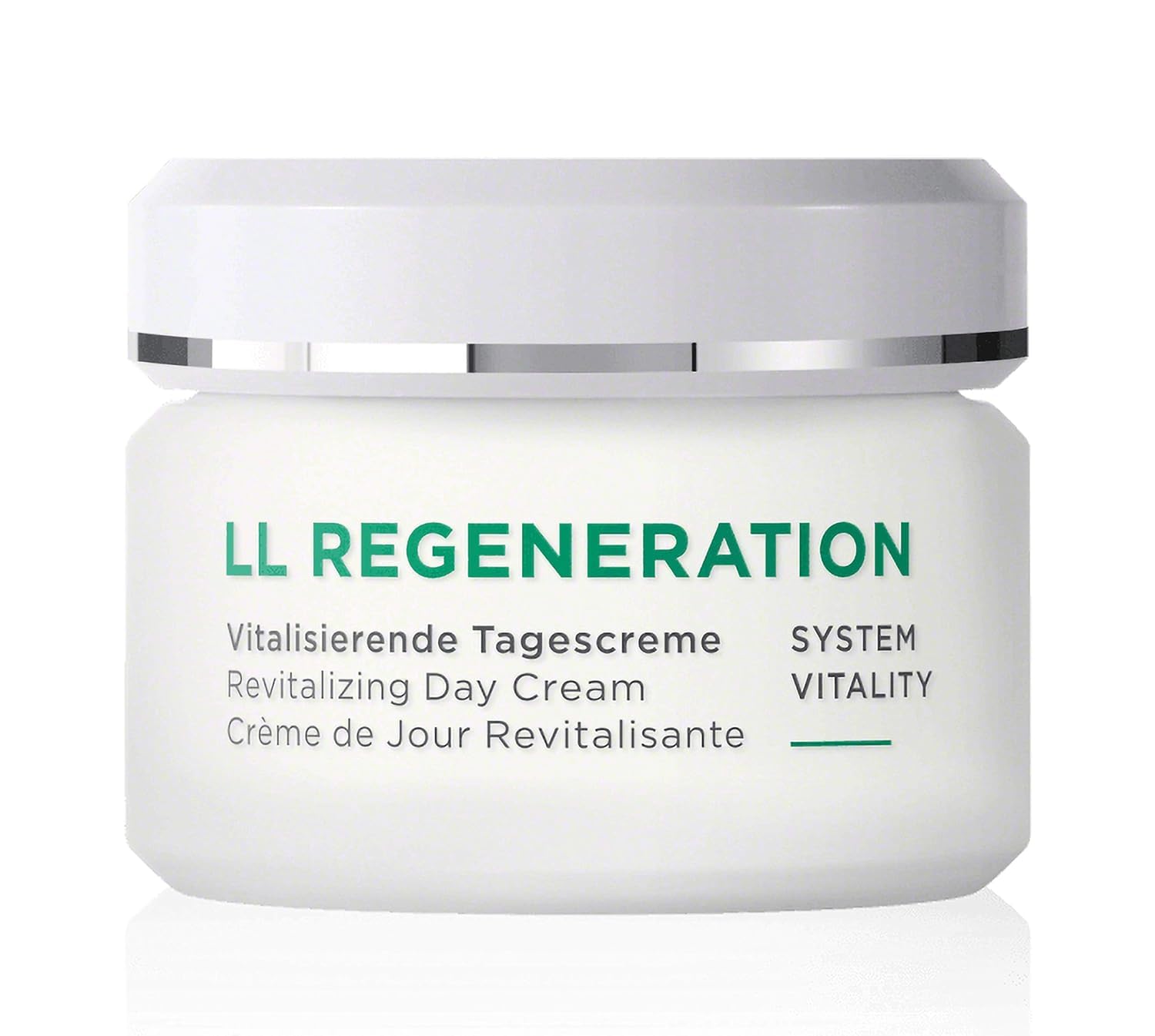 ANNEMARIE BORLIND LL REGENERATION day cream container front for healthier-looking skin