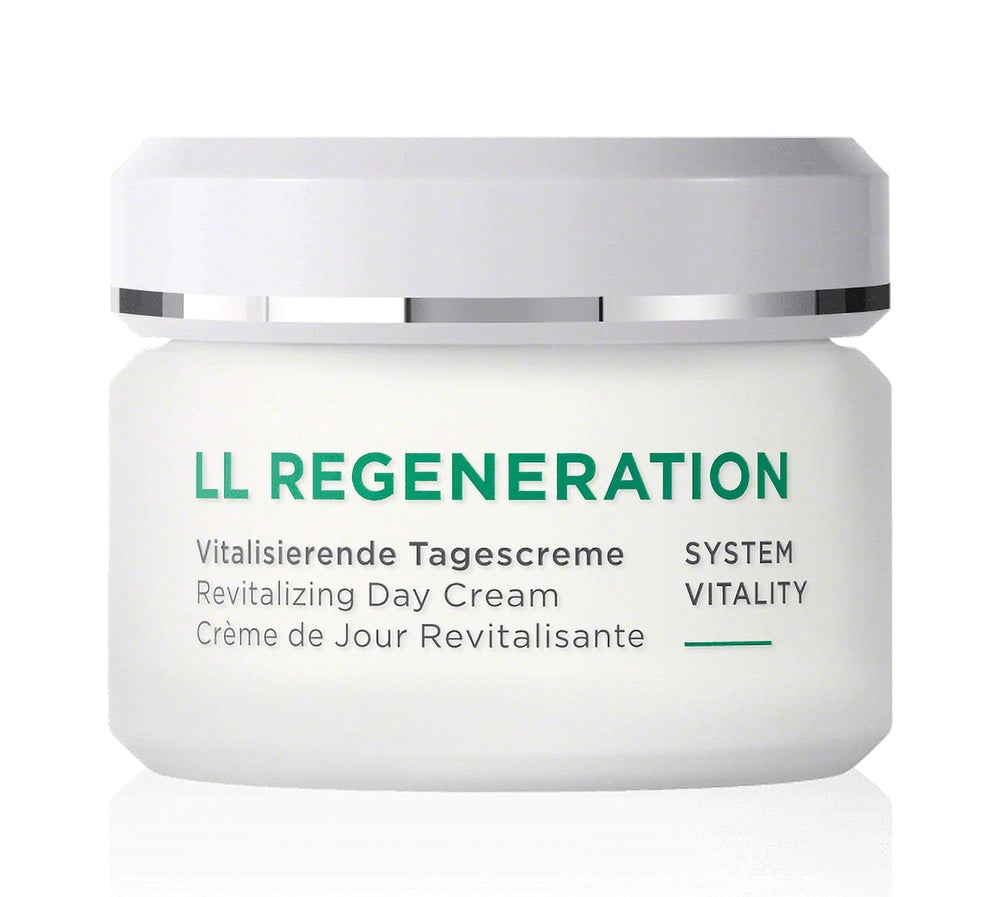 ANNEMARIE BORLIND LL REGENERATION day cream container front for healthier-looking skin