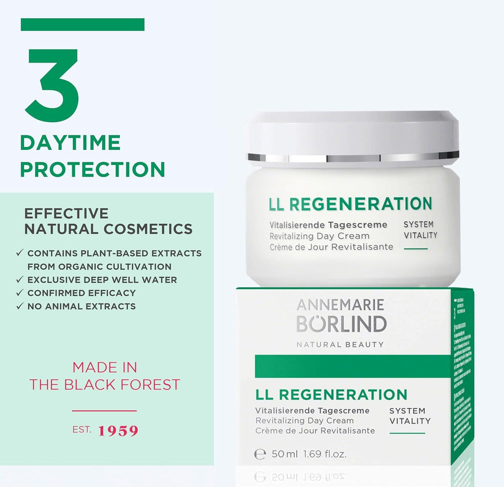 ANNEMARIE BORLIND LL REGENERATION texture swirl shows creamy consistency for daily use