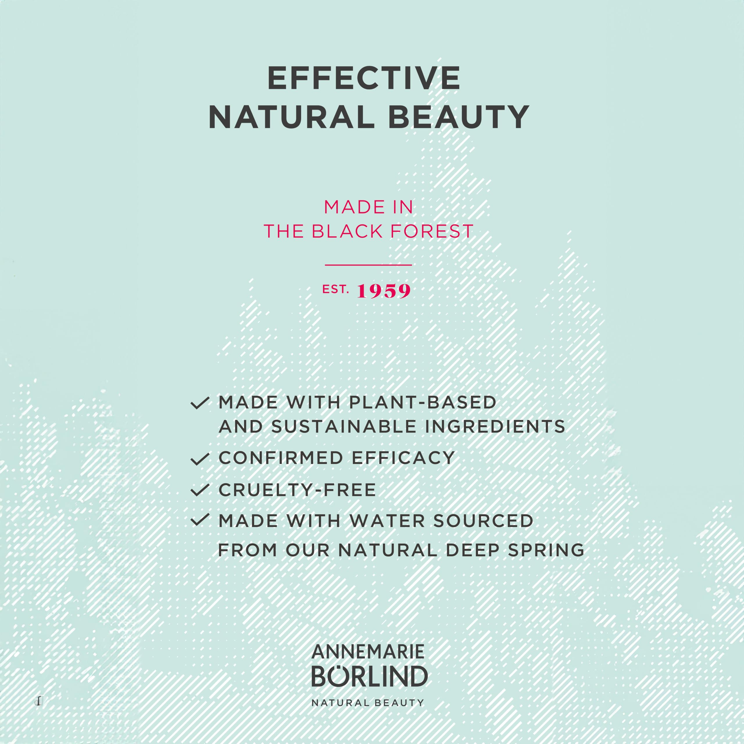 ANNEMARIE BÖRLIND cleansing routine at the sink promotes fresh, calm skin after use