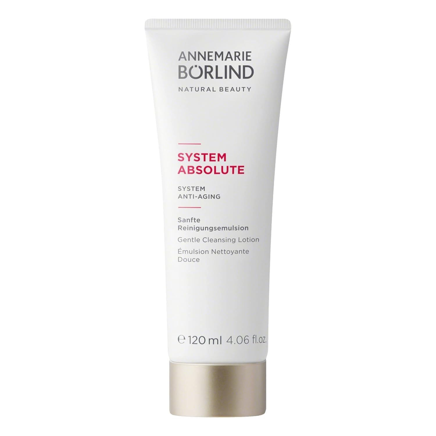 ANNEMARIE BÖRLIND System Absolute Gentle Cleansing Lotion bottle front for daily cleansing