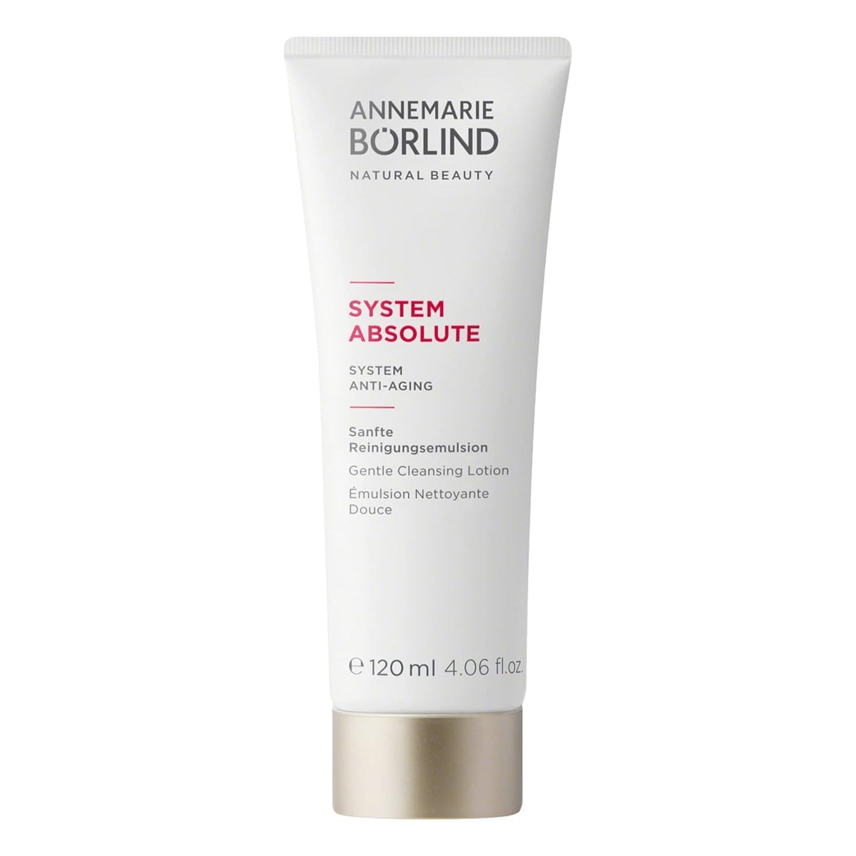 ANNEMARIE BÖRLIND System Absolute Gentle Cleansing Lotion bottle front for daily cleansing