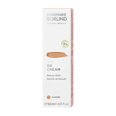 Application swatch of ANNEMARIE BÖRLIND BB CREAM showing natural finish
