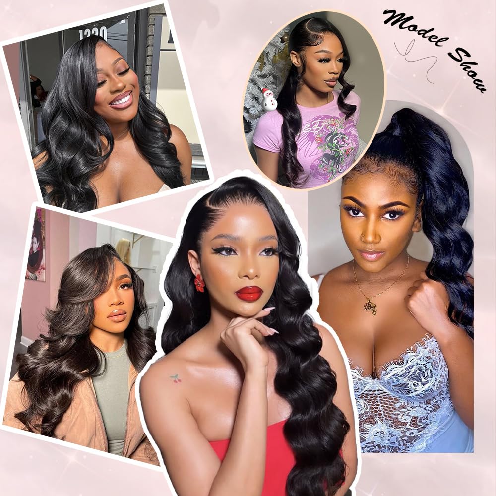 Annione 200-density wig adds fullness and style versatility.