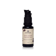 Annmarie Anti-Aging Facial Oil bottle pour for rich moisture on dry mature skin