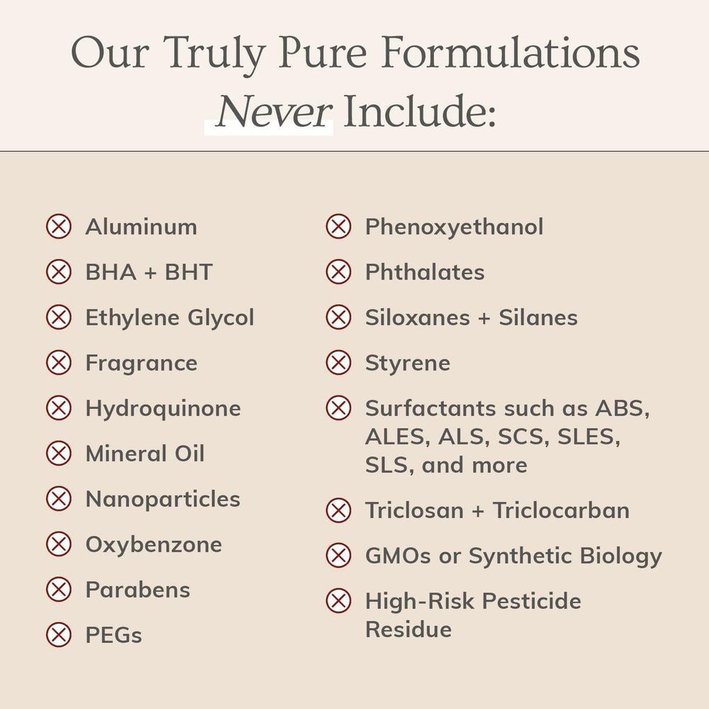 Annmarie Anti-Aging Serum packaging highlights Made in USA and sustainably packaged design.