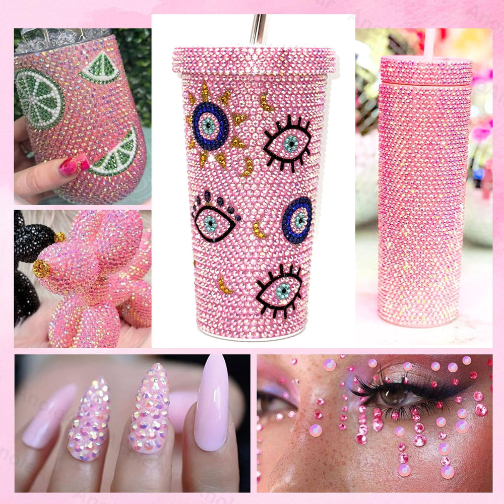 anoleair rhinestones' glossy, colorfast sparkle that catches light beautifully