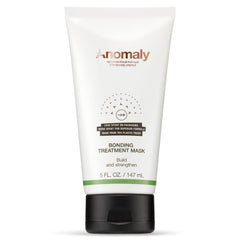 Anomaly Bonding Treatment Mask jar close-up showing rich formula for dry hair repair