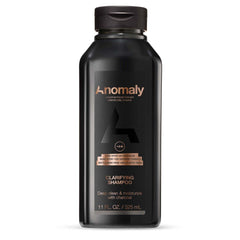 Anomaly Clarifying Shampoo bottle front showing clean branding for daily use benefits.