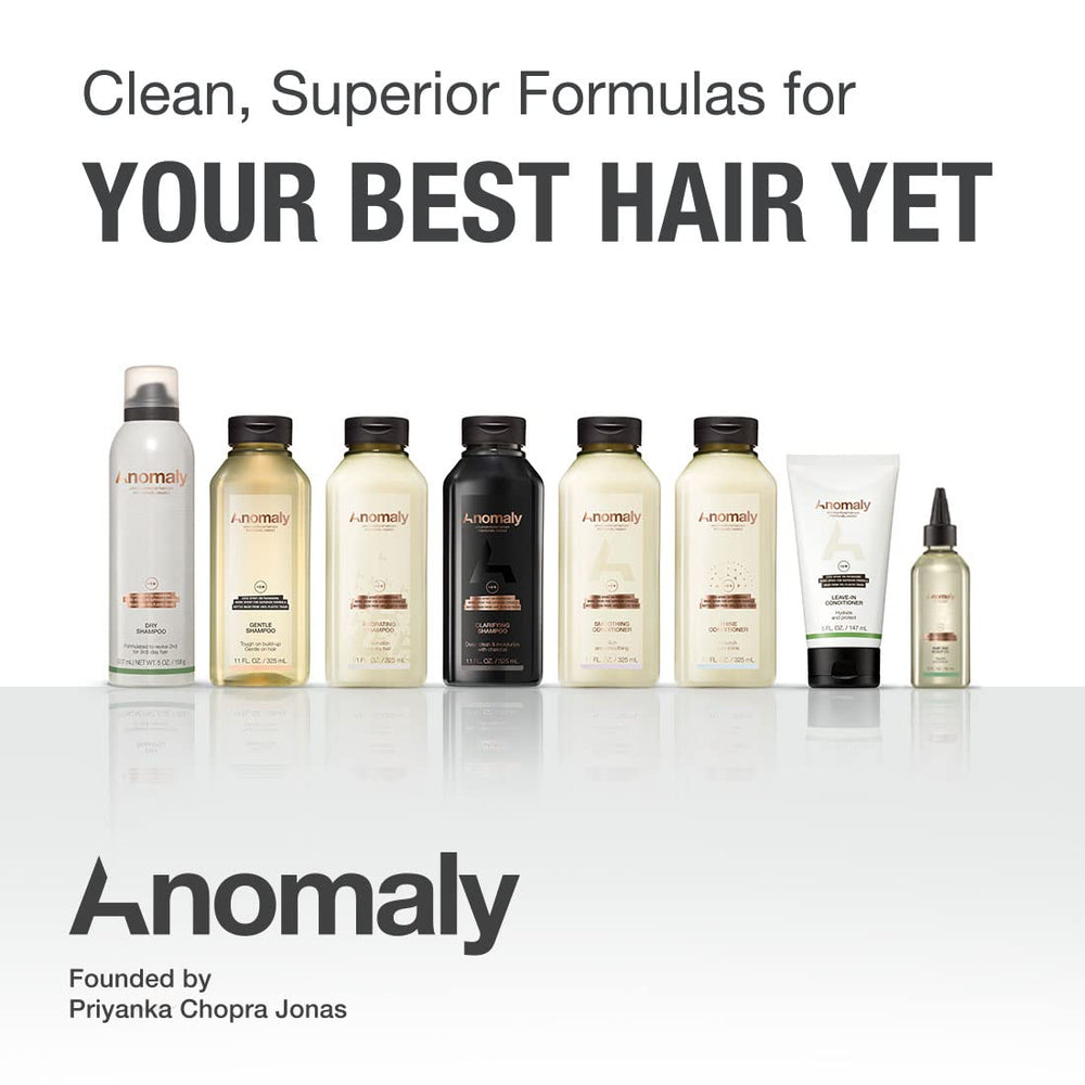Anomaly Clarifying Shampoo ingredients list focus on free-from and key actives.