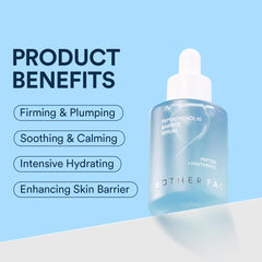 ANOTHERFACE Peptathenol 10percent serum texture closeup shows light, non-sticky finish