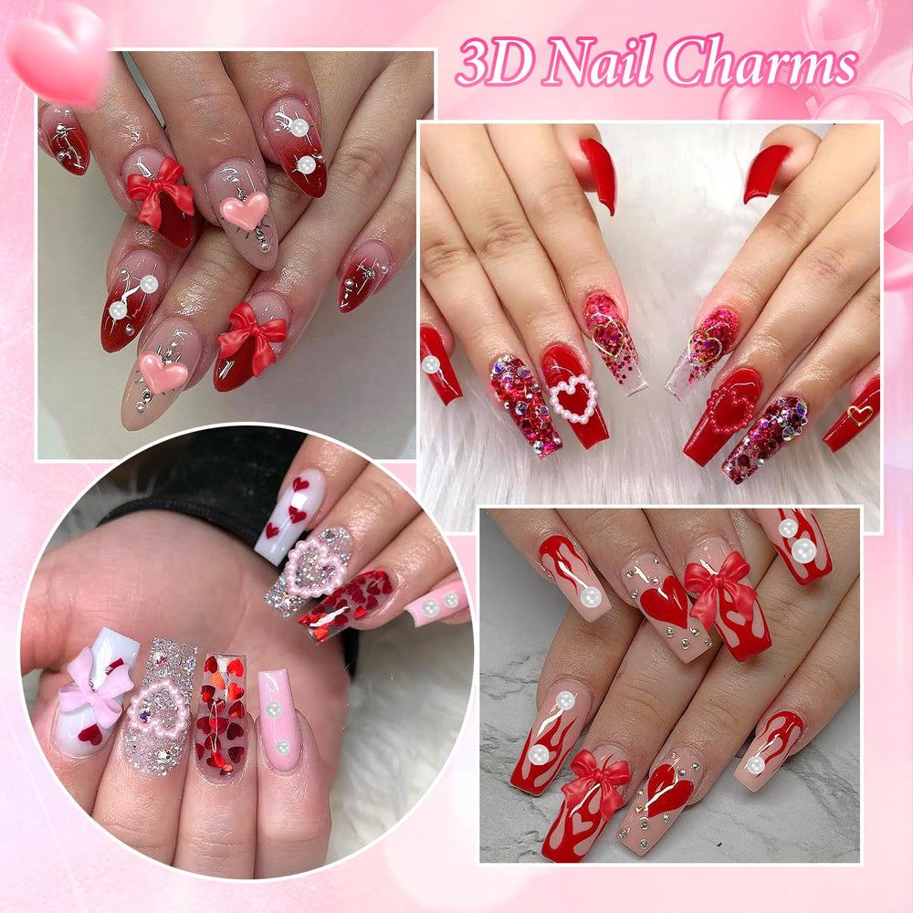 Anower beginner-friendly charms ready for DIY manicures and pro nail art.