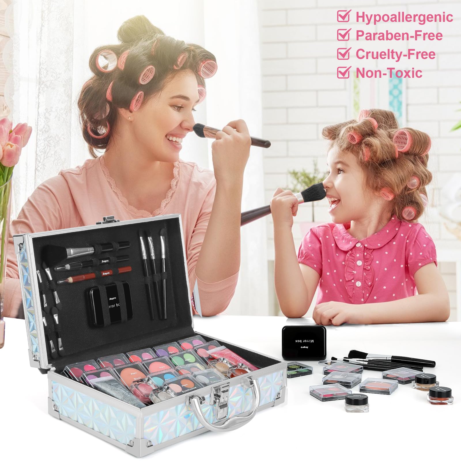 Anpro 20-color lip balm palette providing multiple everyday finishes.