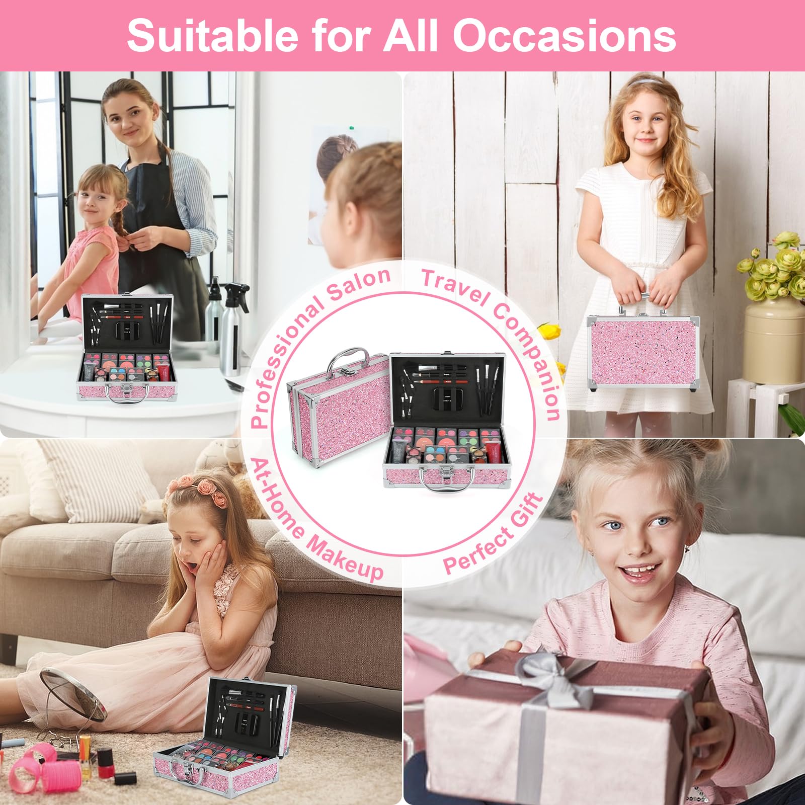 Anpro 8-piece makeup brush set provides essential beginner tools