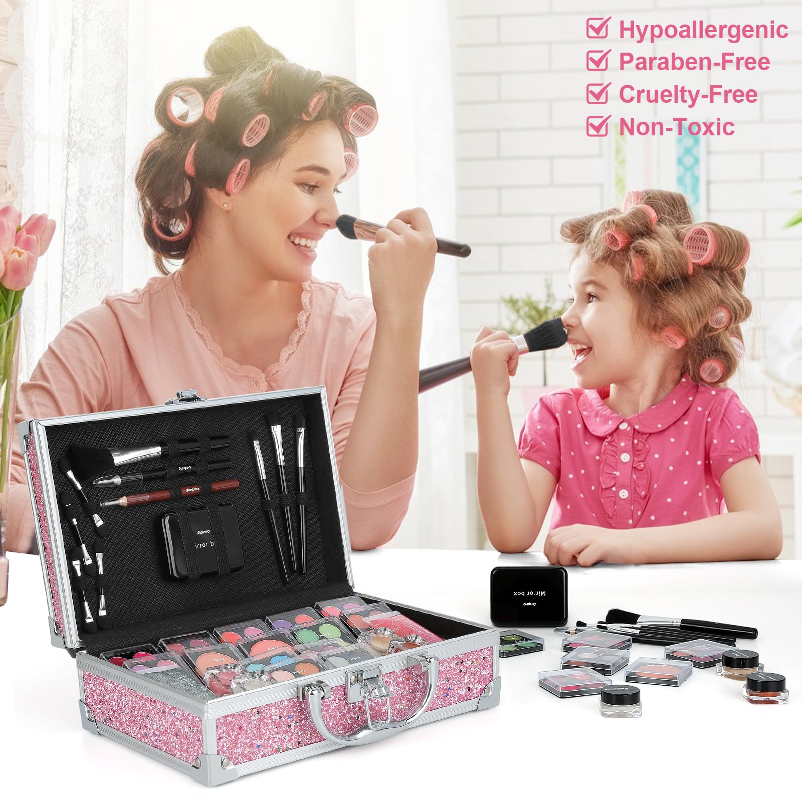 Anpro blush palette adds soft, natural flush to cheeks