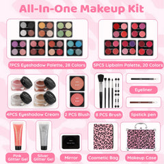 Anpro eyeshadow palette with 28 colors offering versatile day-to-night looks