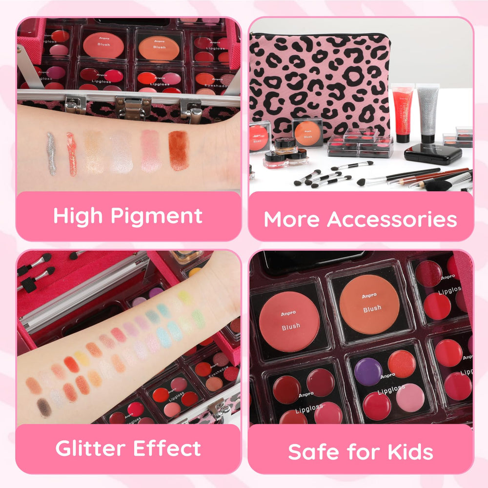 Anpro lip balm palette with 20 colors for soft, wearable shades
