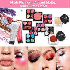 Anpro 20-color lip balm palette for customizable lips