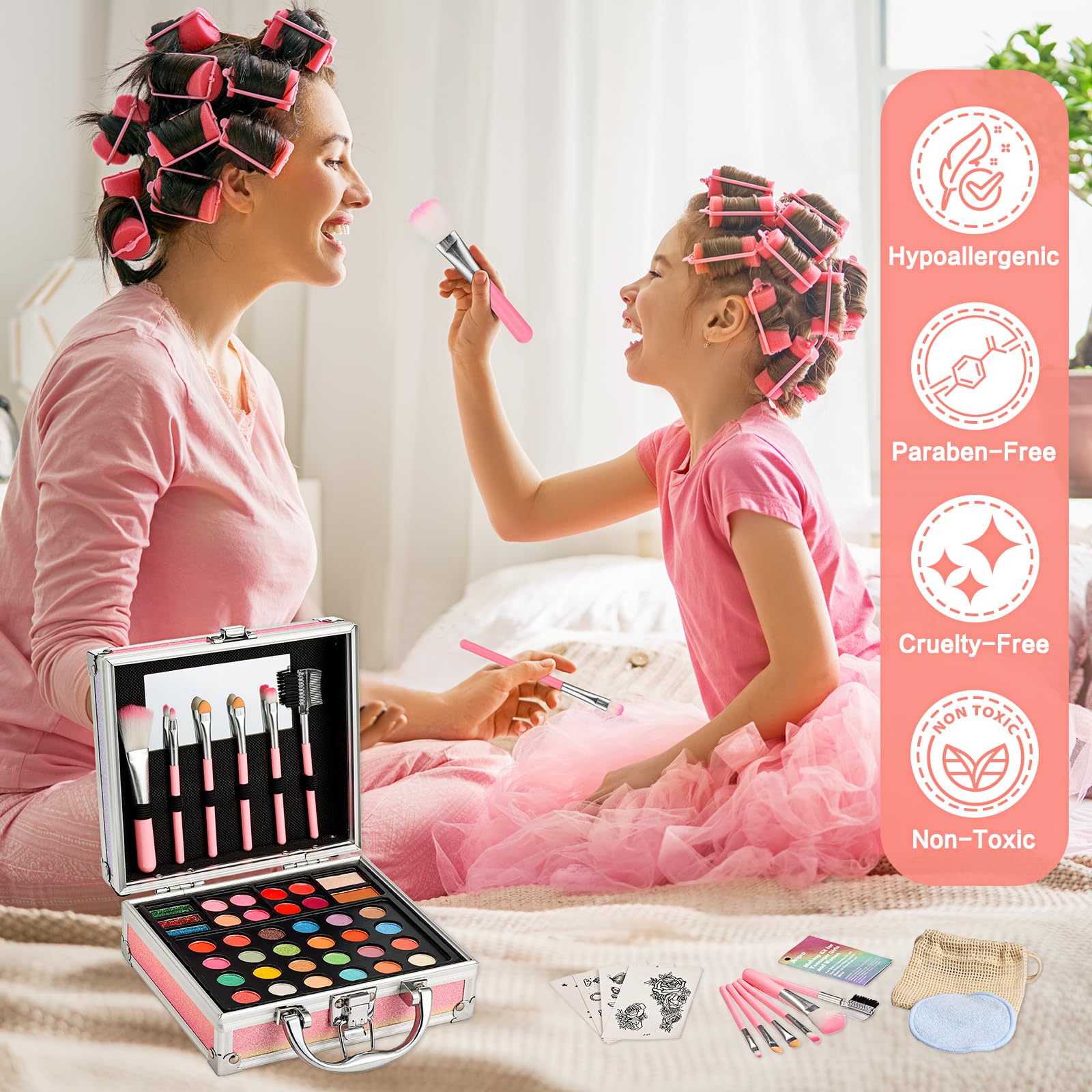 Anpro pro-teen makeup brushes help precise application for easy daily routines.