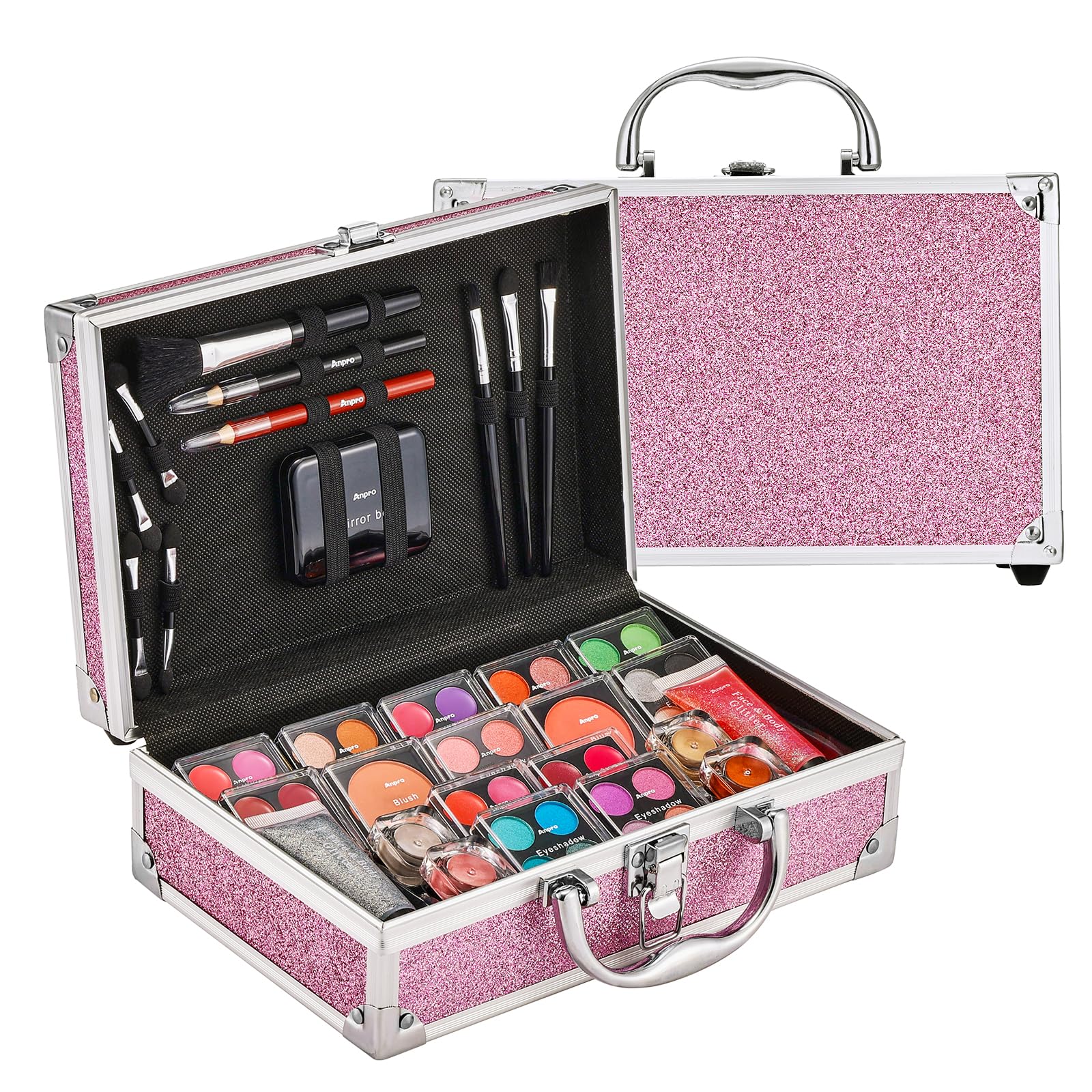 Anpro travel mirror in the case for quick checks