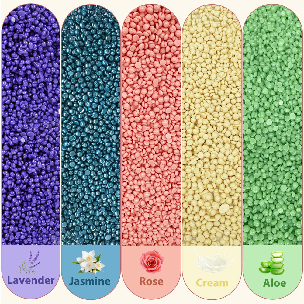 ANREACHO hypoallergenic wax beads gentle on sensitive skin