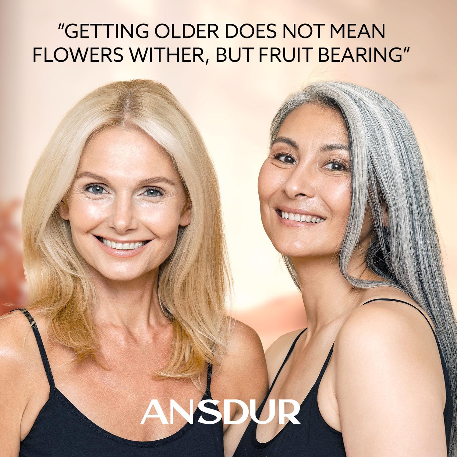 ANSDUR packaging on countertop signals premium Korean-inspired skincare